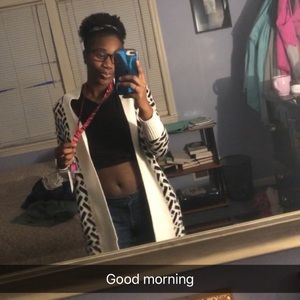 Black and White Cardigan